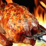 Pollo allo spiedo durante la dieta, si può mangiare? Ecco la risposta