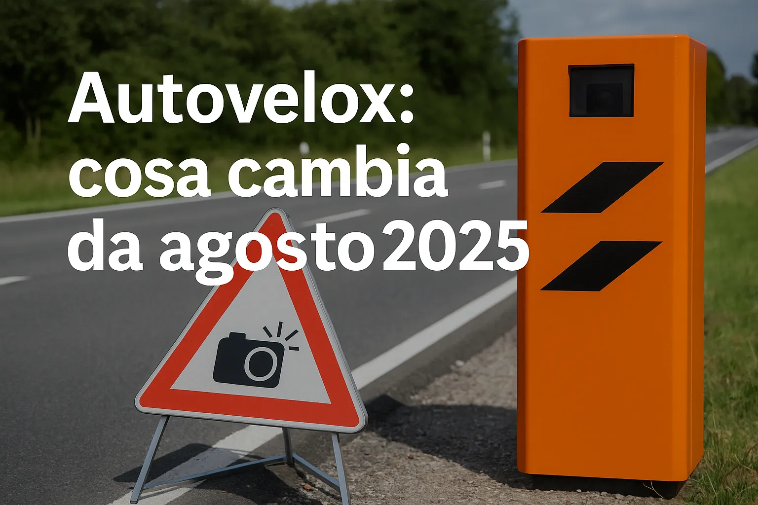 Autovelox, cosa cambia da agosto: le nuove regole sulle multe spiegate bene